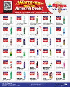 Preview of Africa Cash & Carry flyer valid from 13/08/2026