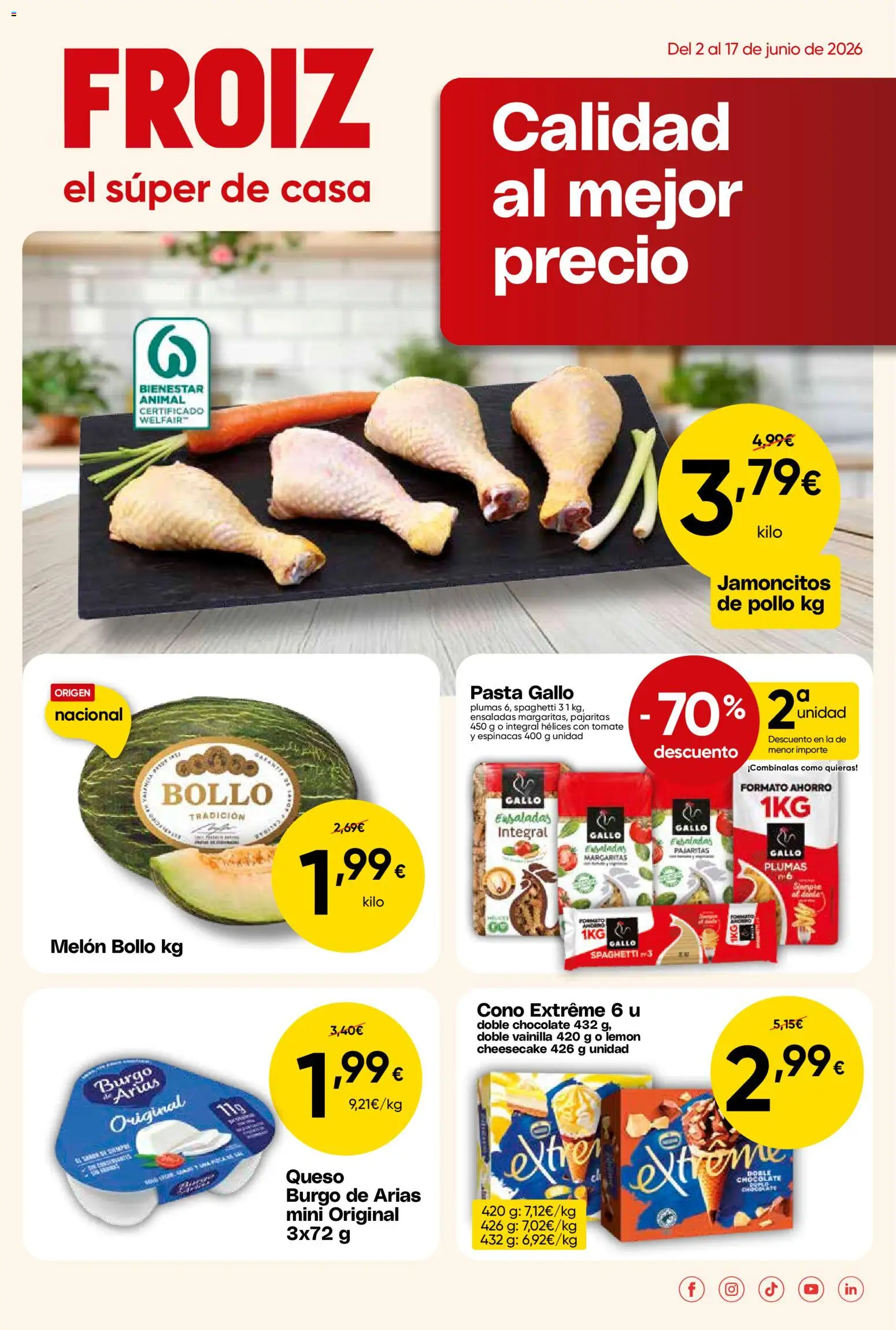 Vista previa del folleto de la tienda Froiz válido desde el 02/06/2026 