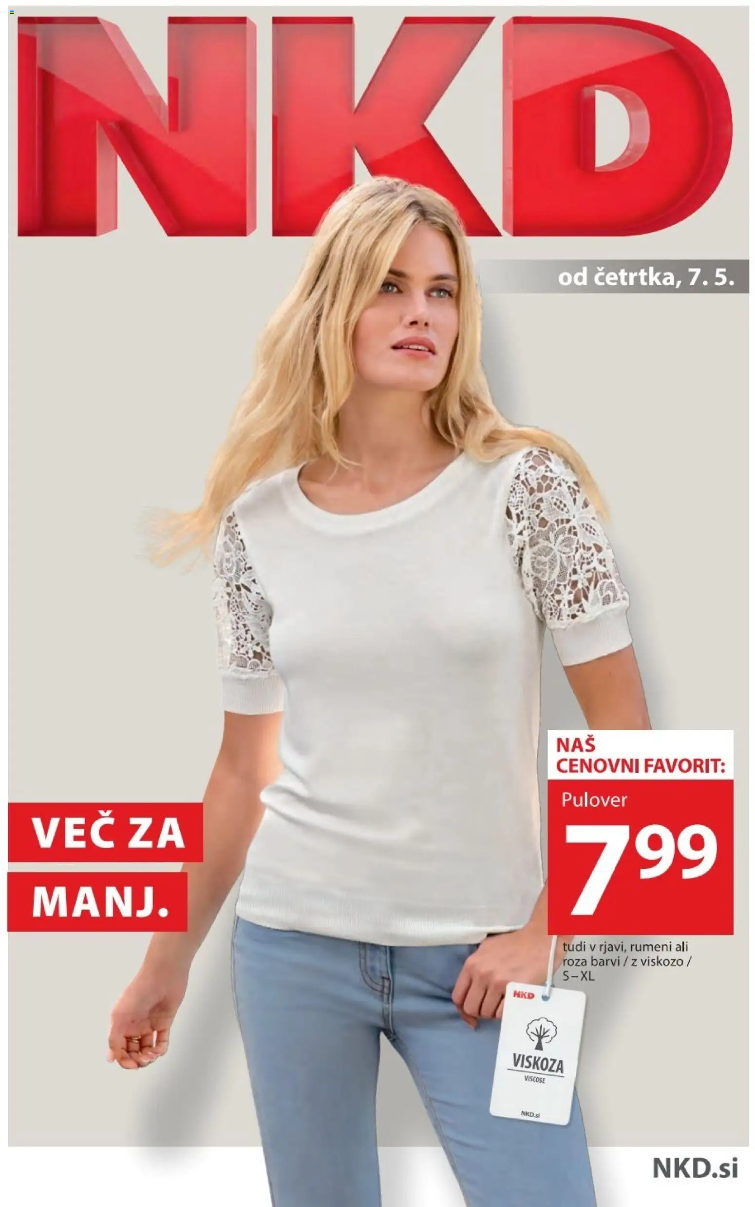 Predogled kataloga iz trgovine NKD veljaven od 07.05.2026