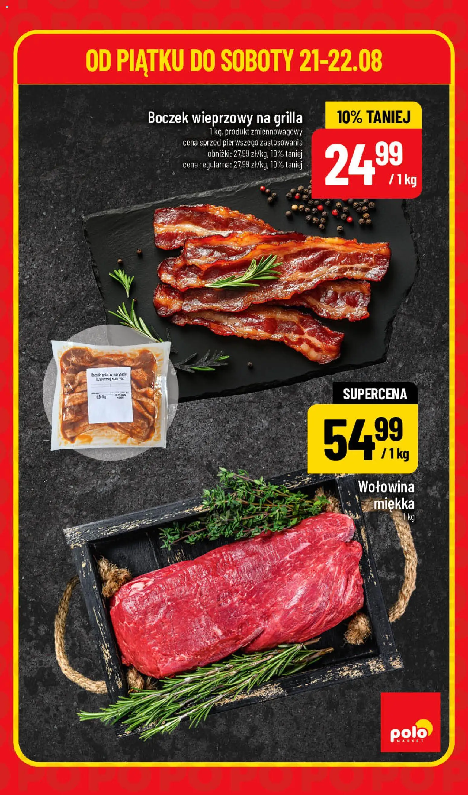 Pogląd gazetki "POLOmarket gazetka - Super Hity" ze sklepu POLOmarket ważnej od 21.08.2026