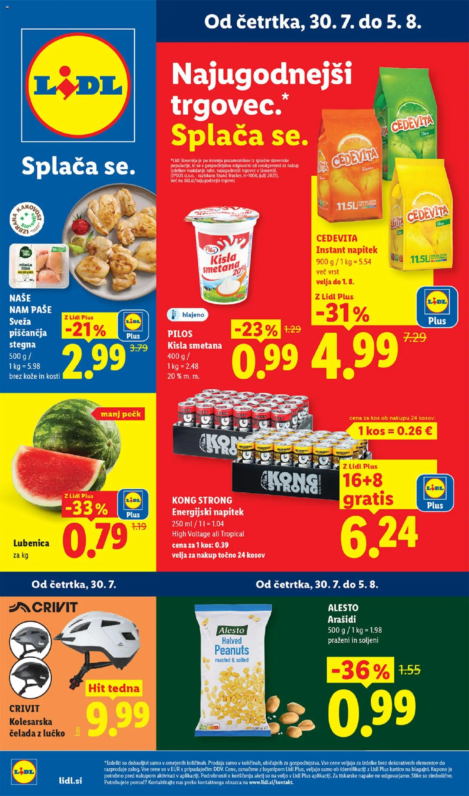 Predogled kataloga iz trgovine Lidl veljaven od 30.07.2026