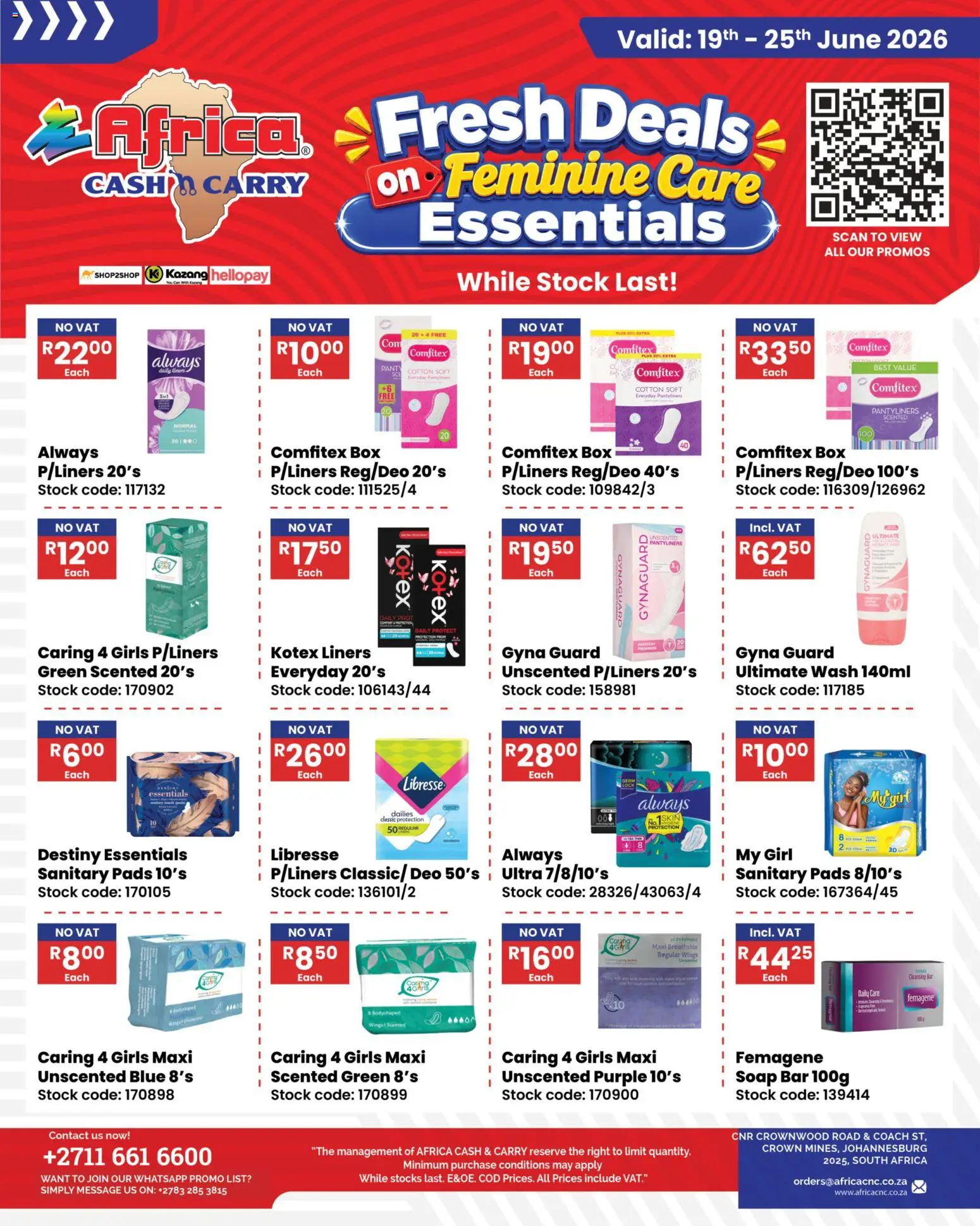 Preview of Africa Cash & Carry flyer valid from 19/06/2026