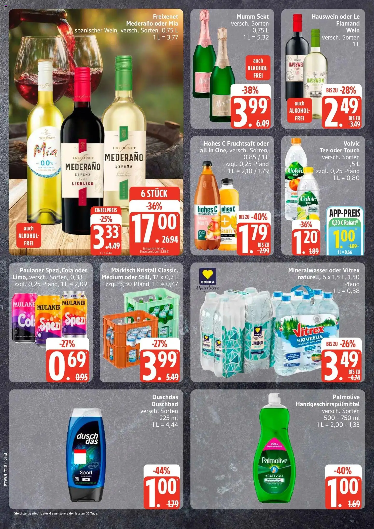Vorschau von dem Prospekt des Geschäftes Edeka, gültig ab dem 26.10.2026