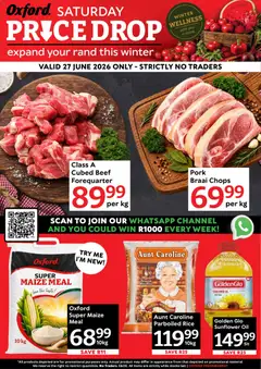 Preview of Oxford Freshmarket flyer valid from 27/06/2026