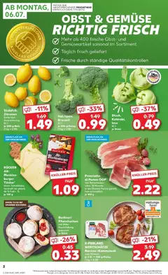 Vorschau von dem Prospekt des Geschäftes Kaufland, gültig ab dem 06.07.2026