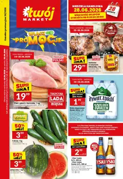 Pogląd gazetki "Twój Market gazetka" ze sklepu Twój Market ważnej od 24.06.2026