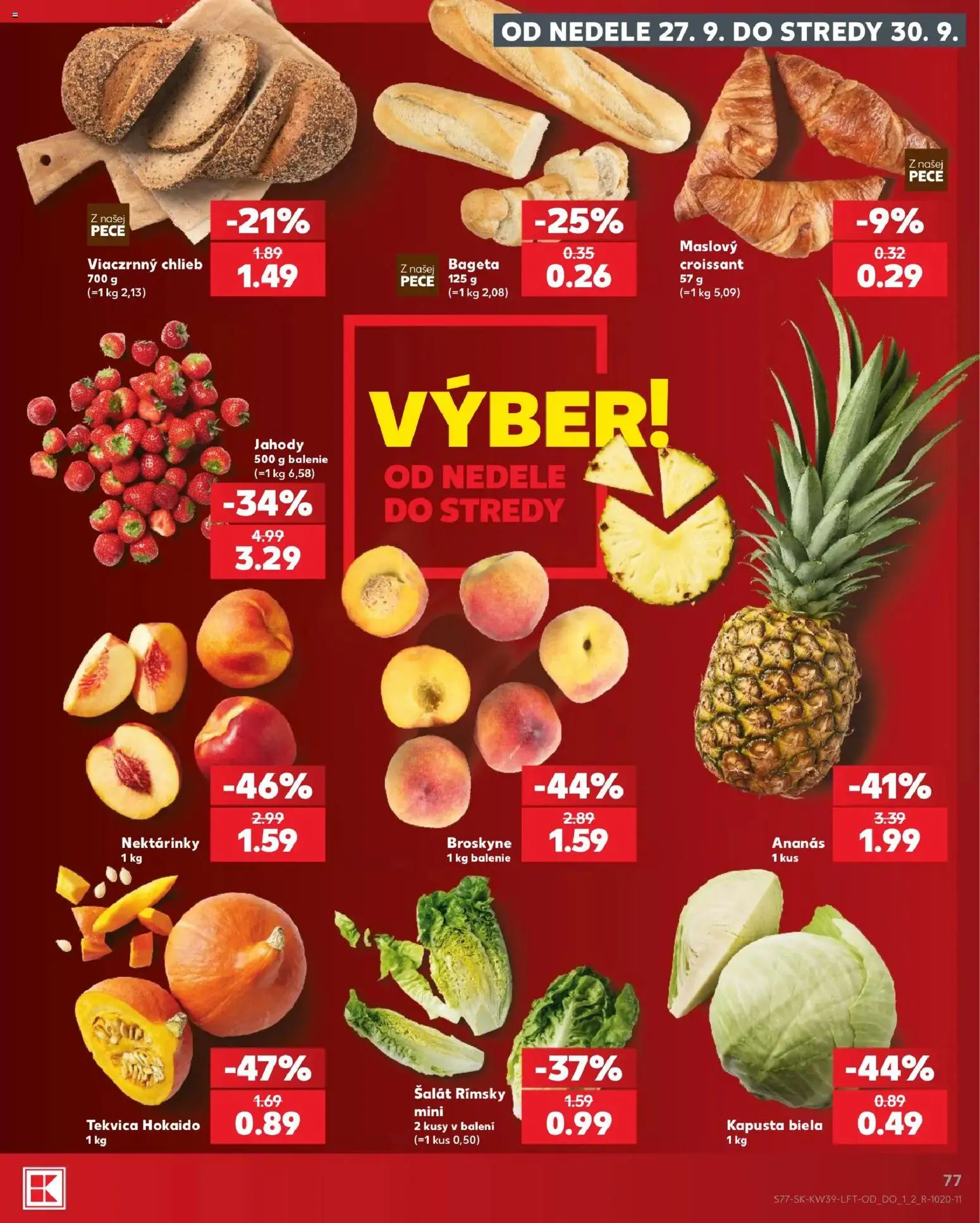 Náhľad Kaufland letáku platného od 24.09.2026