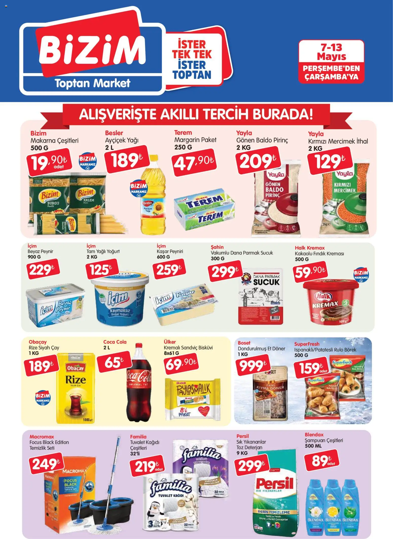 Bizim Toptan Bizim Toptan Katalog 07.05.2026 - Broşürünün önizlemesi
