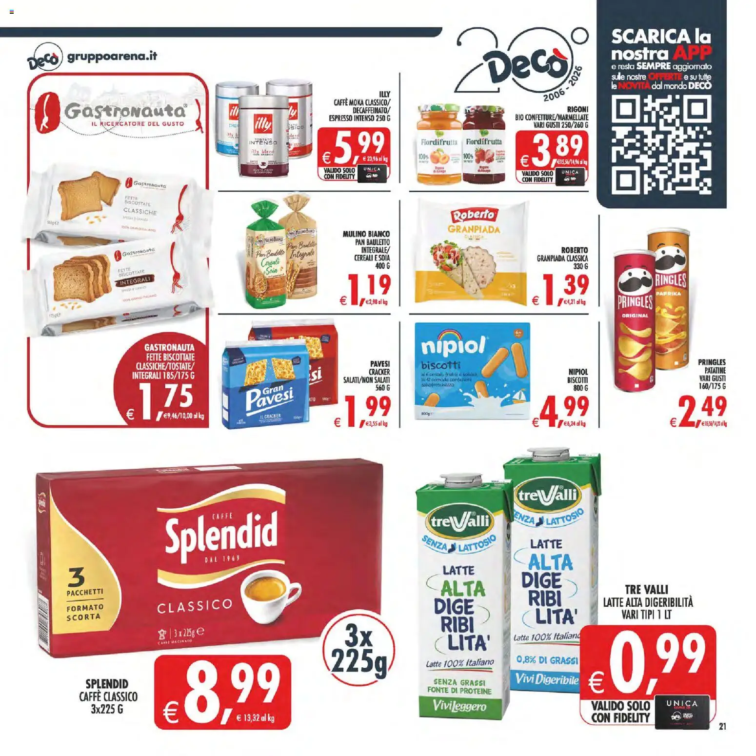 Anteprima dell'opuscolo Decò volantino Maxistore, Supermercati, Local Sicilia dal negozio Decò valido da 01/09/2026 - Caffè, Biscotti, Latte, Illy, Cereali, Cracker, Patatine, Macinato