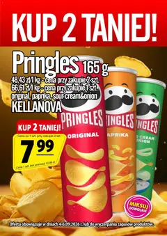 Pogląd gazetki "Prim Market promocja - Pringles 165g" ze sklepu Prim Market ważnej od 04.09.2026