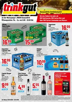 Vorschau von dem Prospekt des Geschäftes Trinkgut, gültig ab dem 06.07.2026