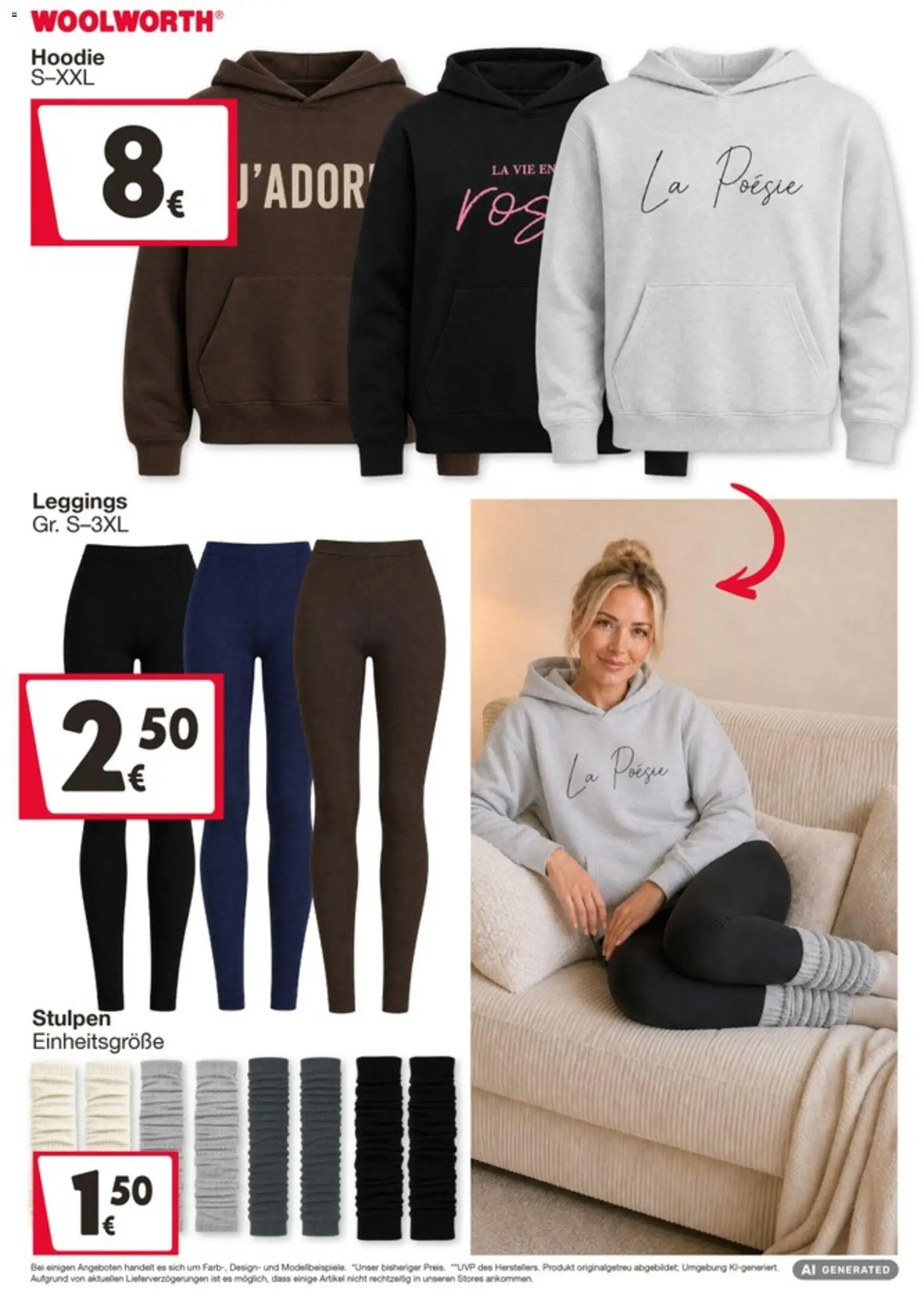 Vorschau von dem Prospekt des Geschäftes Woolworth, gültig ab dem 04.09.2026 - Hoodie, Leggings