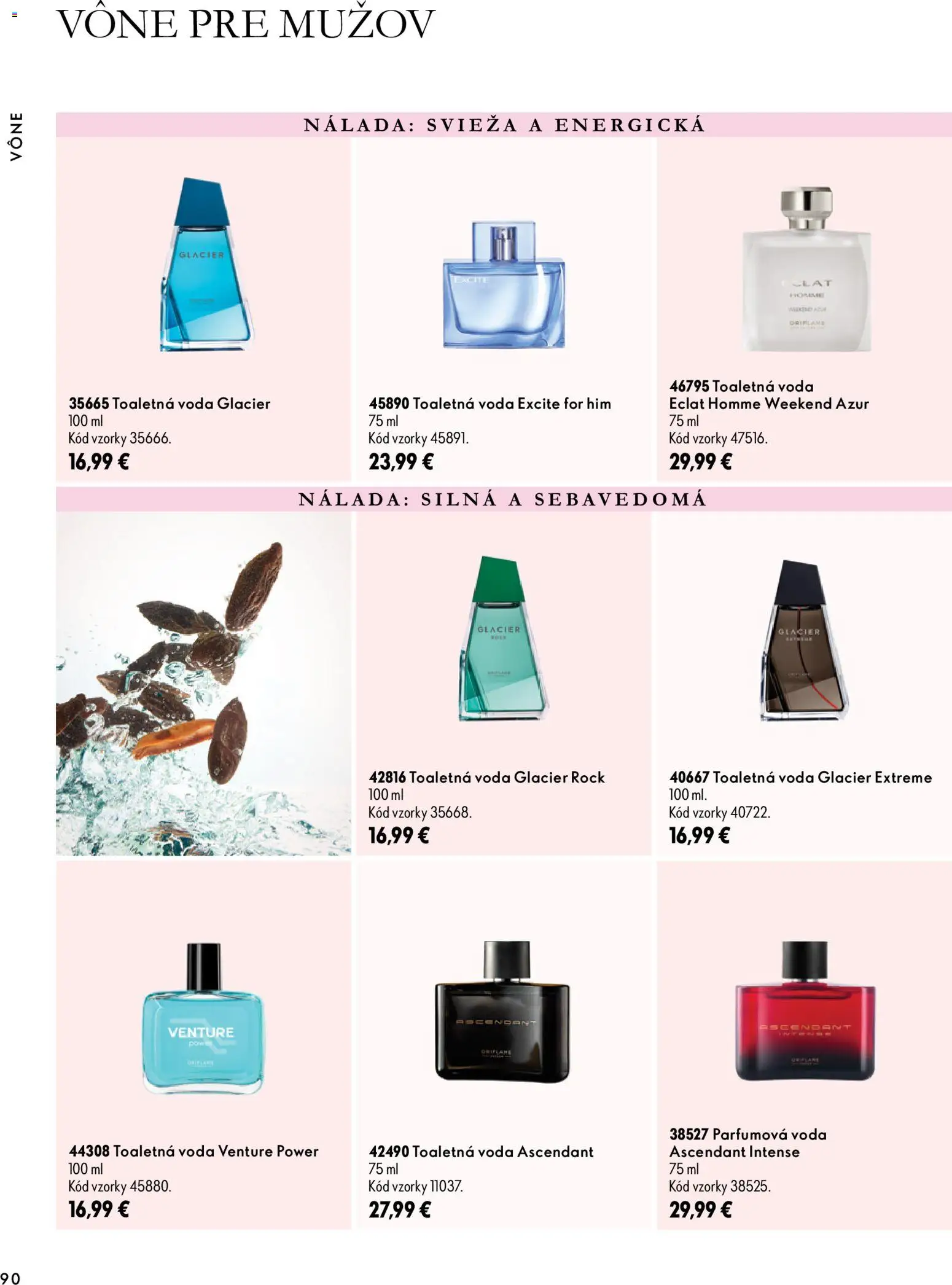 Náhľad Oriflame letáku platného od 30.09.2026 - Voda, Toaletná voda