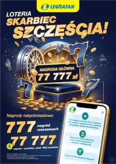 Pogląd gazetki "Lewiatan gazetka - Loteria" ze sklepu Lewiatan ważnej od 17.09.2026