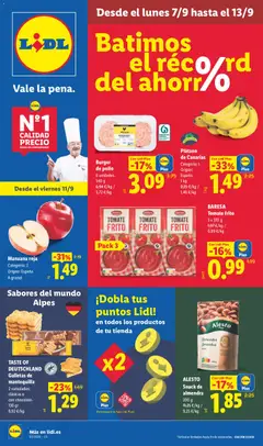 Vista previa del folleto de la tienda Lidl válido desde el 07/09/2026 