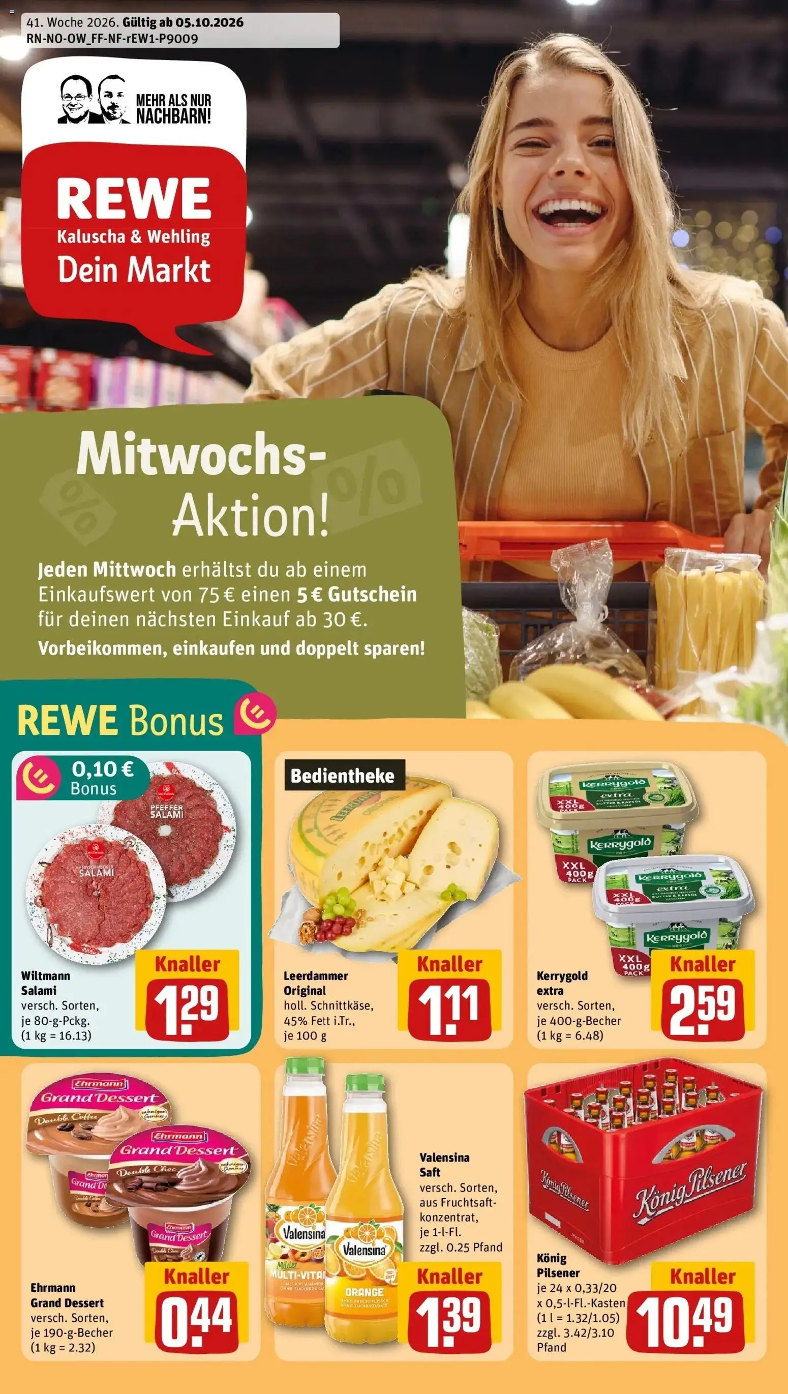 Vorschau von dem Prospekt des Geschäftes Rewe, gültig ab dem 05.10.2026