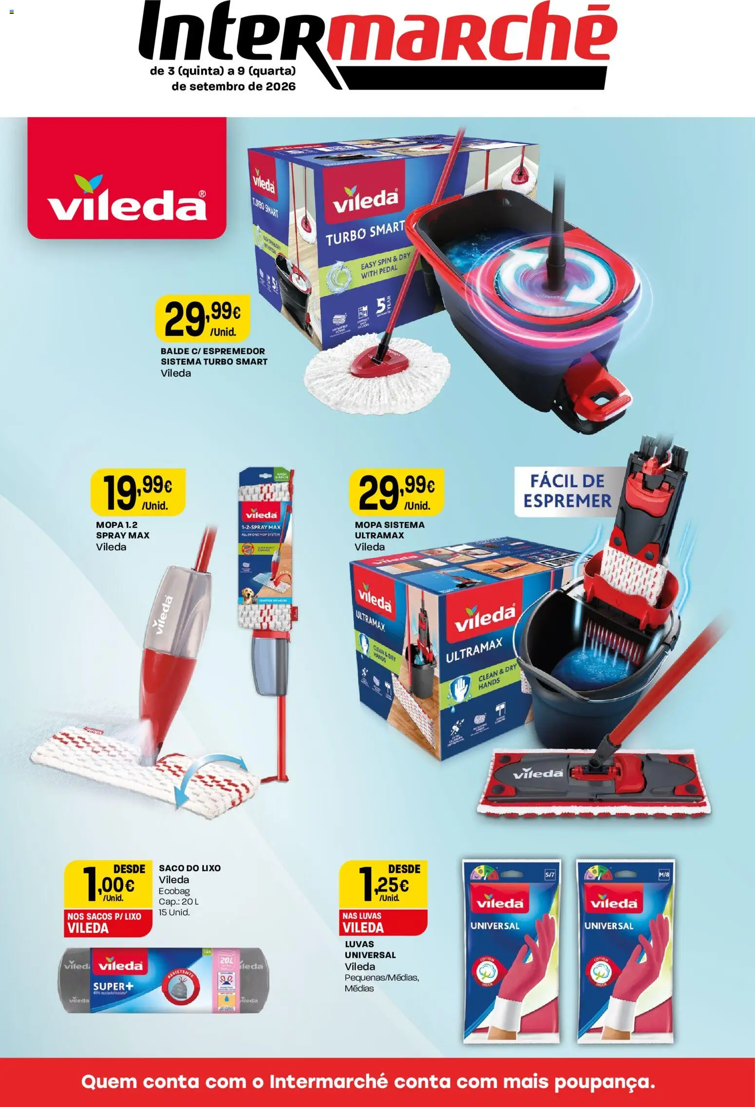 Pré-visualização do folheto da loja Intermarché válida a partir de 03/09/2026