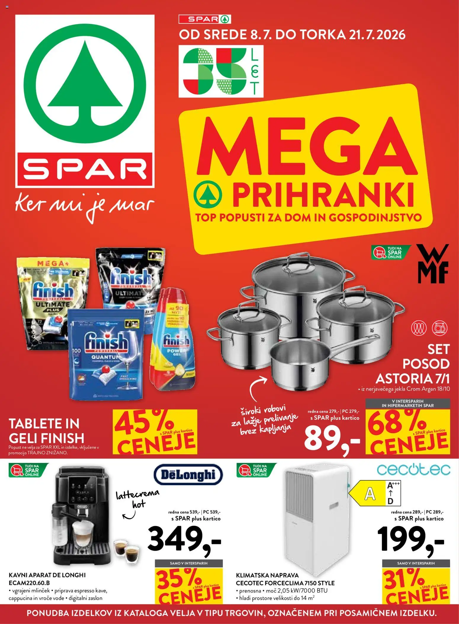 Predogled kataloga iz trgovine Spar veljaven od 08.07.2026 - Klimatska naprava