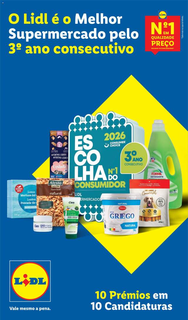 Novo folheto Lidl a partir de 07/09