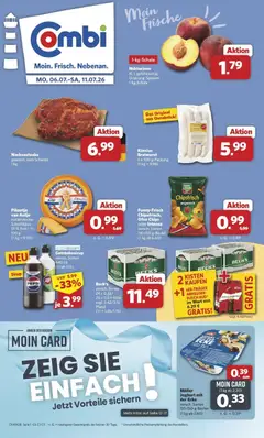 Vorschau von dem Prospekt des Geschäftes Combi, gültig ab dem 06.07.2026