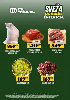 Pregled Tekijanka kataloga - važi od 25.08.2026