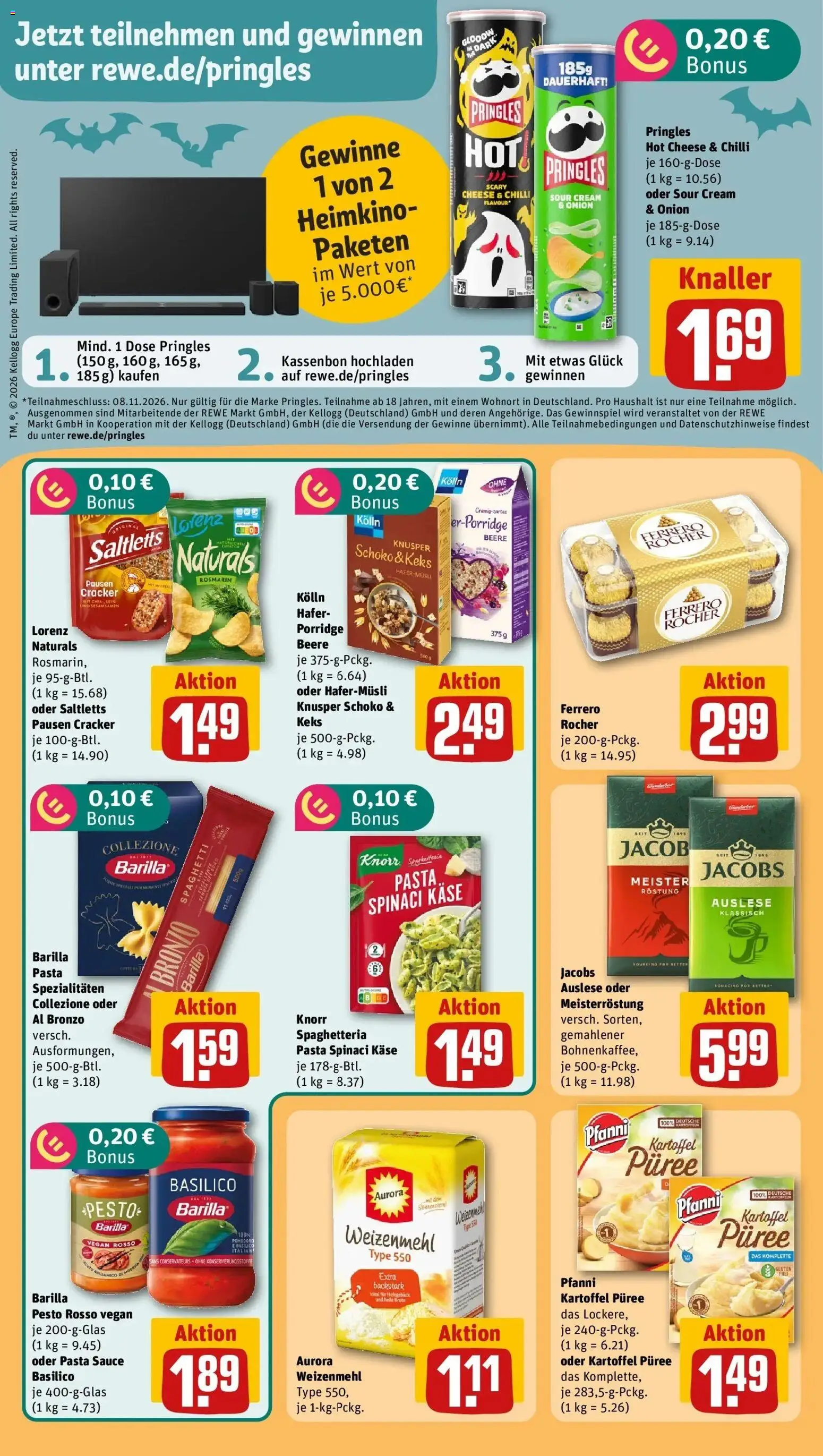 Vorschau von dem Prospekt des Geschäftes Rewe, gültig ab dem 26.10.2026