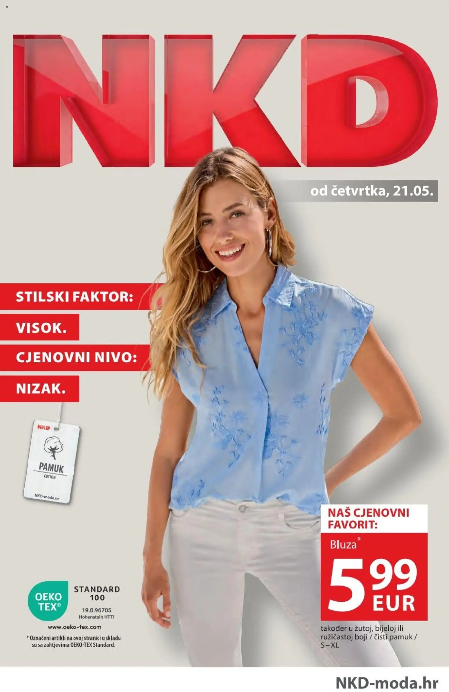 Pregled letka NKD Katalog trgovine NKD vrijedi od 21.05.2026