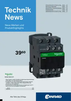 Vorschau der Angebote: Conrad Conrad Technik News gültig ab 05.10.2026