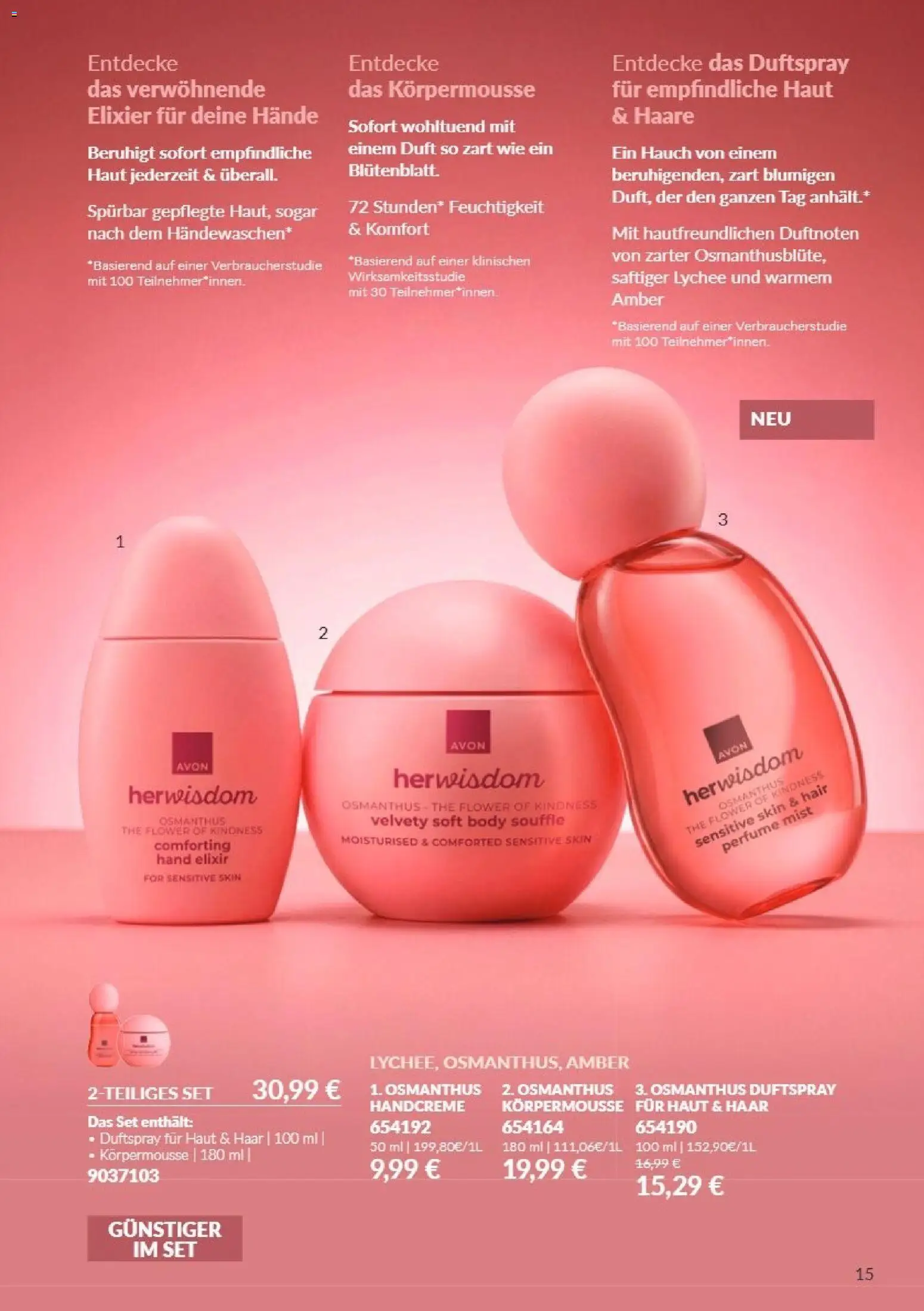 Vorschau von dem Prospekt des Geschäftes Avon, gültig ab dem 01.10.2026 - Duft, Handcreme