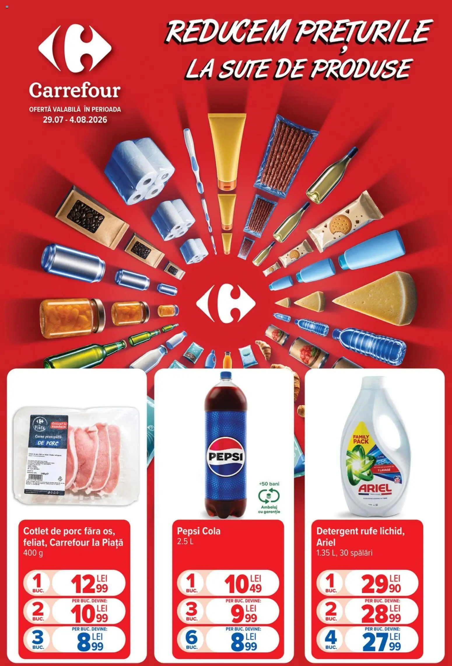 Previzualizarea de cataloage: Carrefour Carrefour Catalog valabil de la 29.07.2026