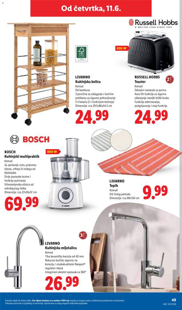 Novi Lidl katalog od 08.06.