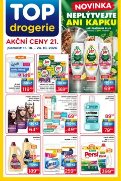 Náhled nabídky: Top drogerie Top drogerie leták platný od 15.10.2026