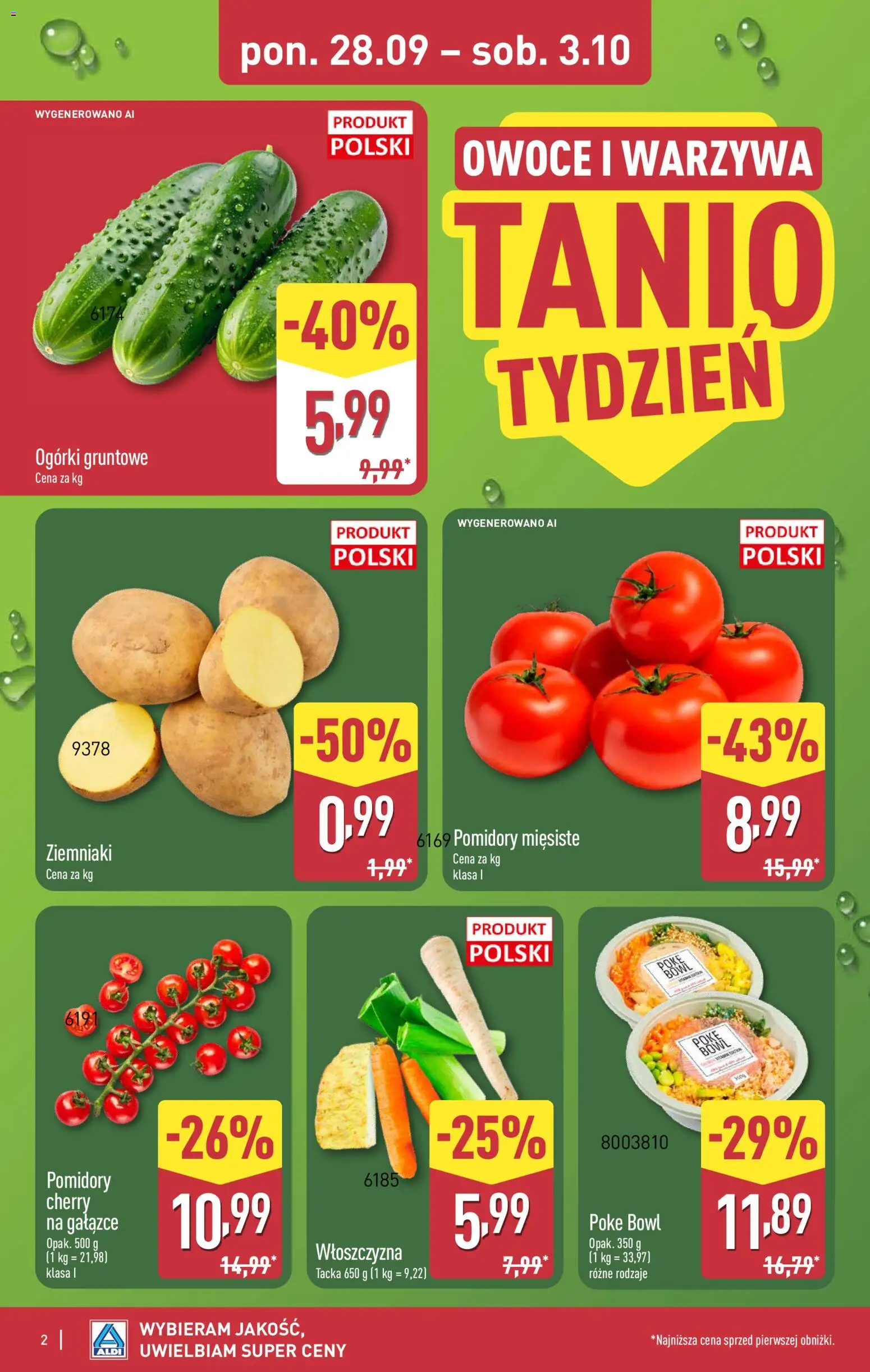 Pogląd gazetki "Aldi gazetka" ze sklepu Aldi ważnej od 28.09.2026