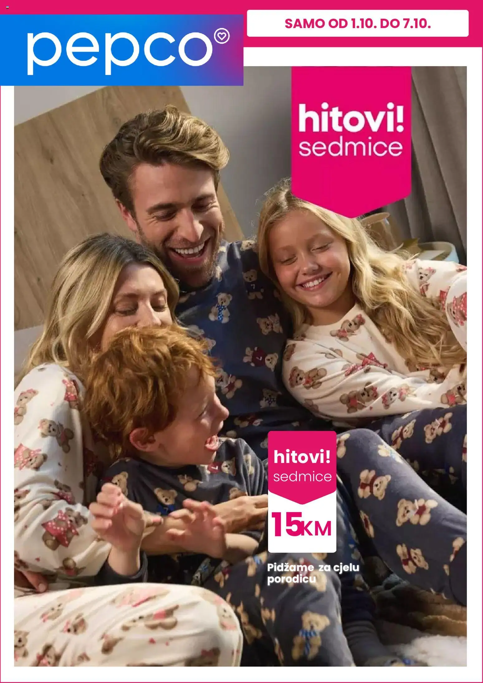 Pregled letka Pepco katalog trgovine Pepco vrijedi od 01.10.2026