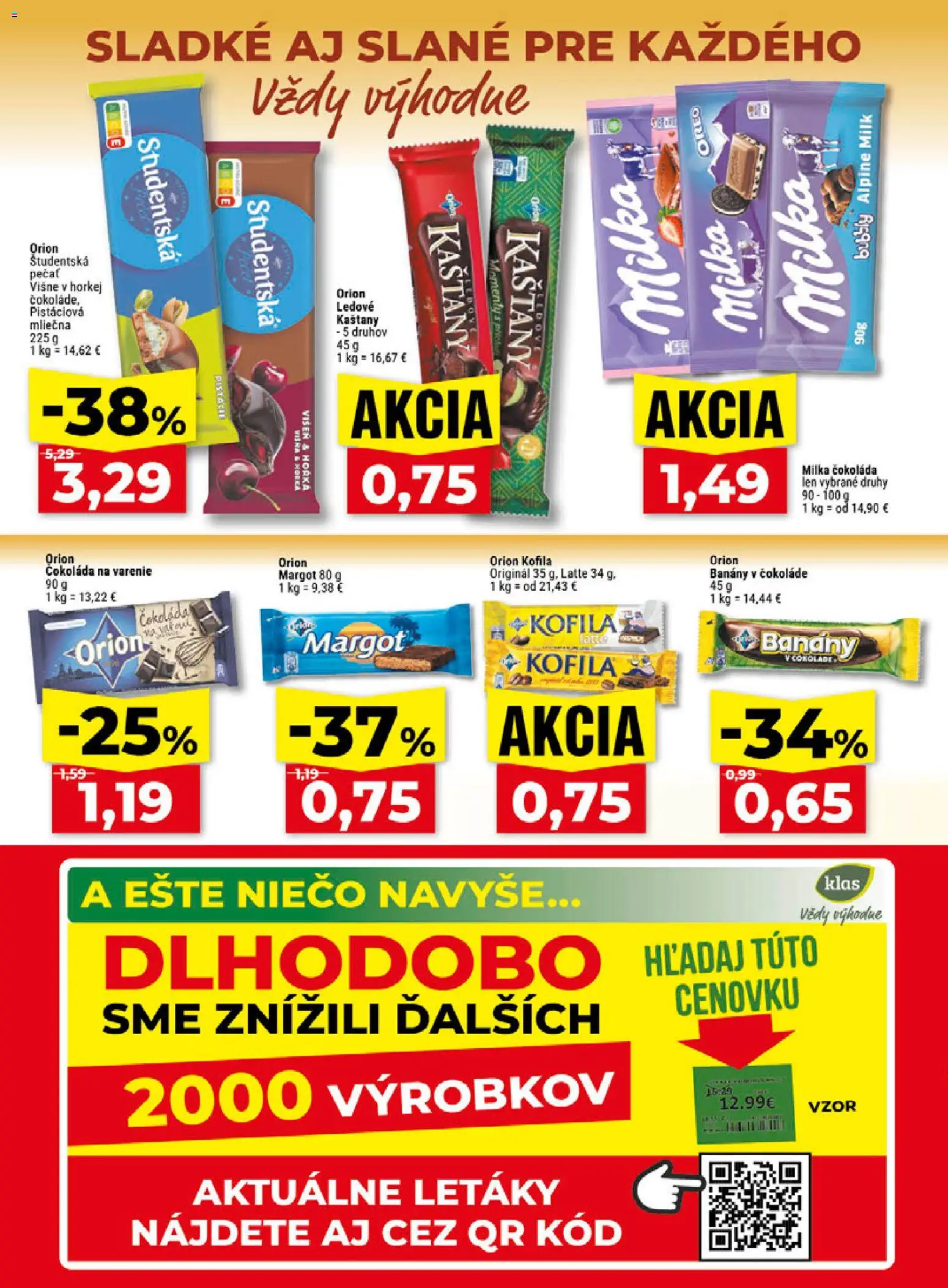 Náhľad Klas letáku platného od 28.09.2026