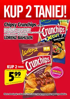 Pogląd gazetki "Prim Market promocja - Chipsy Crunchips" ze sklepu Prim Market ważnej od 17.07.2026