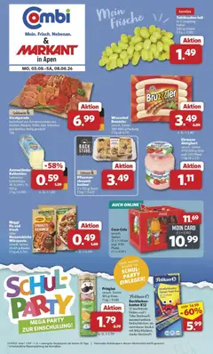 Vorschau von dem Prospekt des Geschäftes Combi, gültig ab dem 03.08.2026