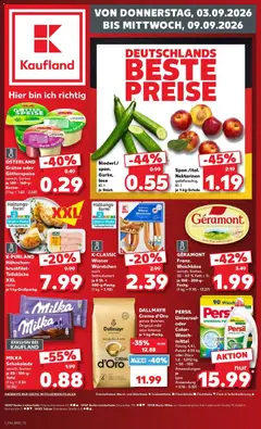 Vorschau von dem Prospekt des Geschäftes Kaufland, gültig ab dem 03.09.2026