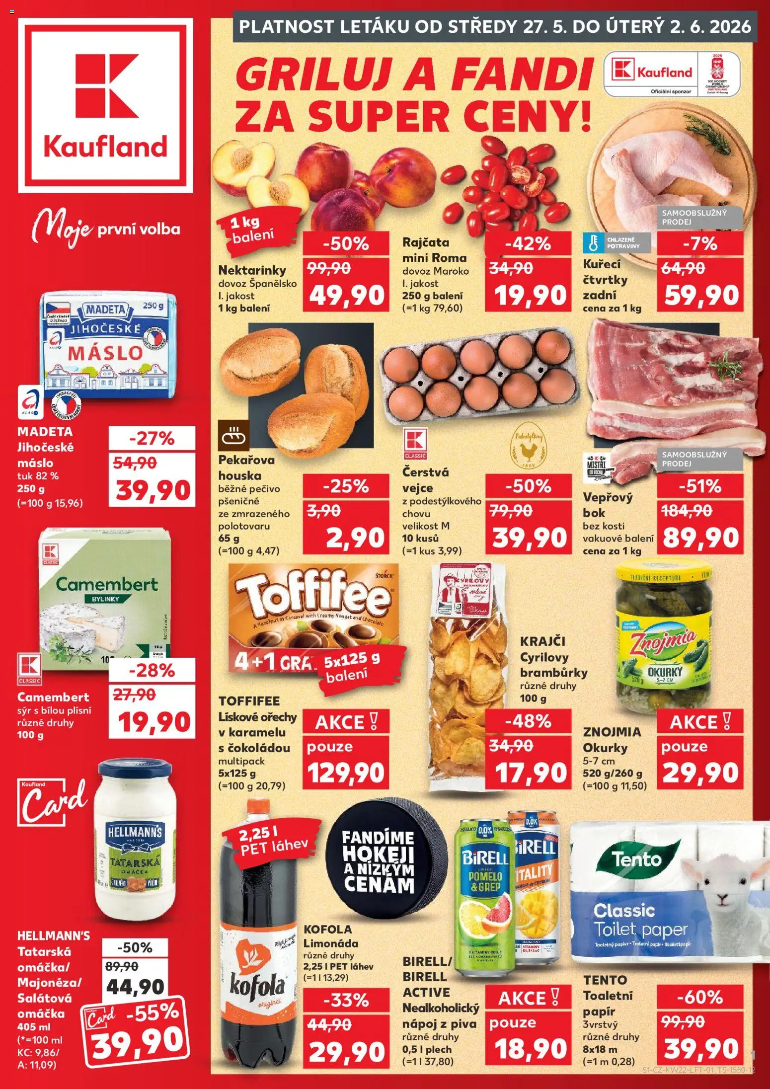 Náhled nabídky: Kaufland Kaufland leták - Praha 8 platný od 27.05.2026