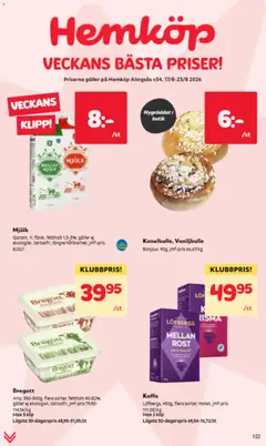 Förhandsgranska reklamblad Hemköp erbjudanden från butik Hemköp gäller från 17/08/2026