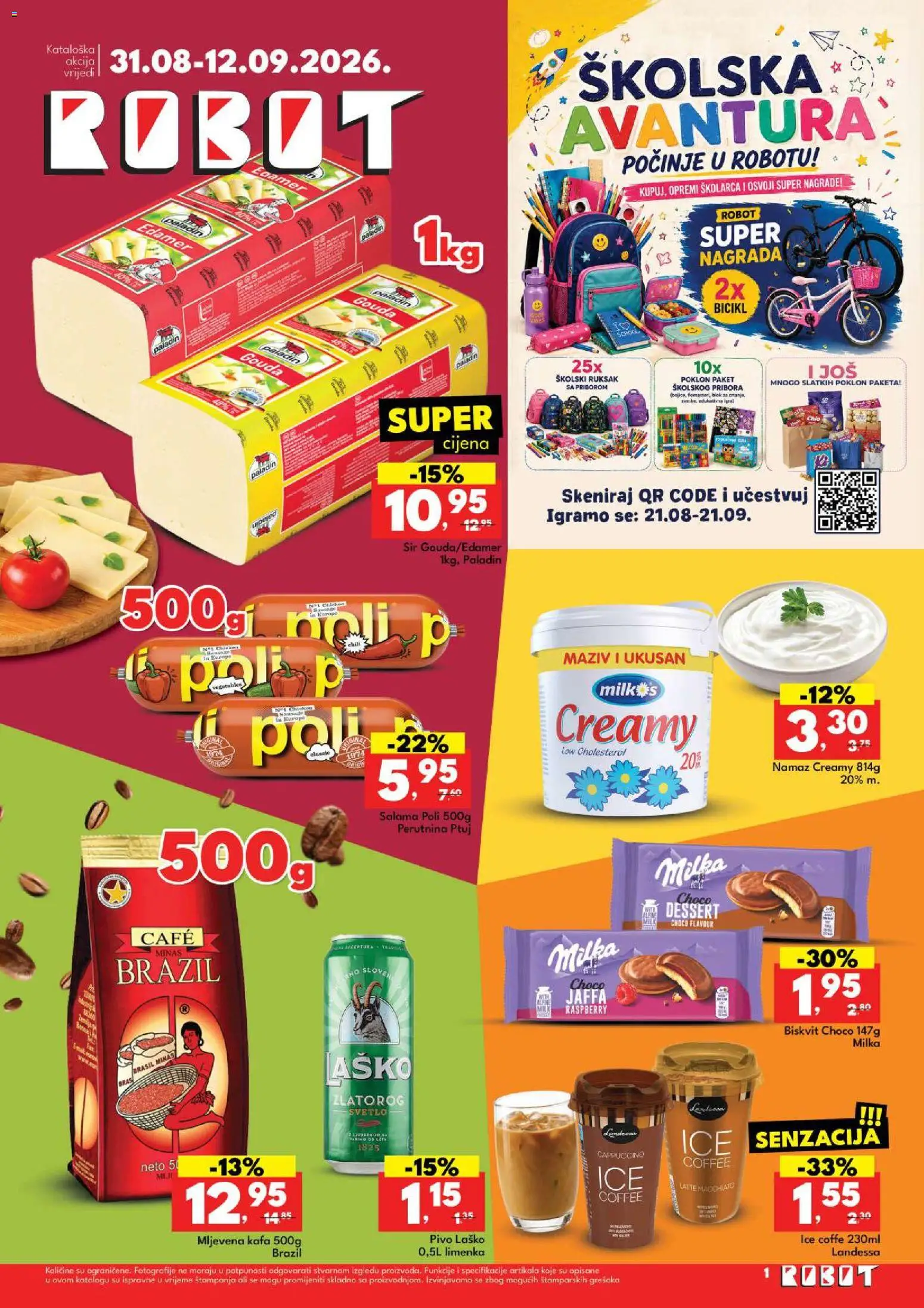 Pregled letka Robot katalog trgovine Robot vrijedi od 31.08.2026