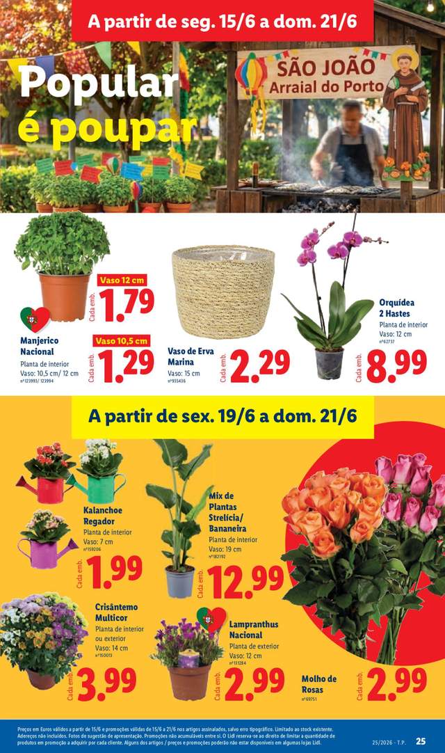 Novo folheto Lidl a partir de 15/06