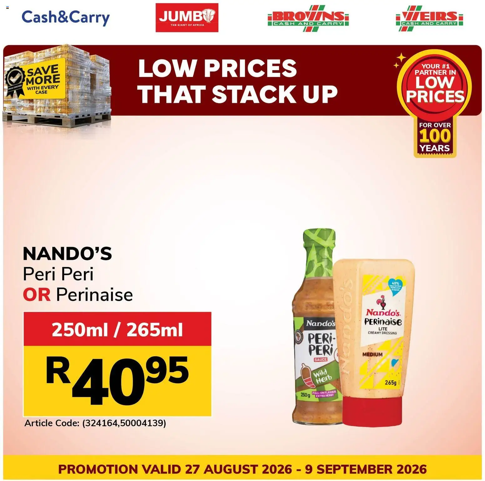 Preview of Jumbo flyer valid from 27/08/2026 - Case, Dressing