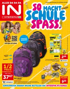 Vorschau der Angebote: Interspar Interspar Flugblatt - Schule gültig ab 25.07.2026