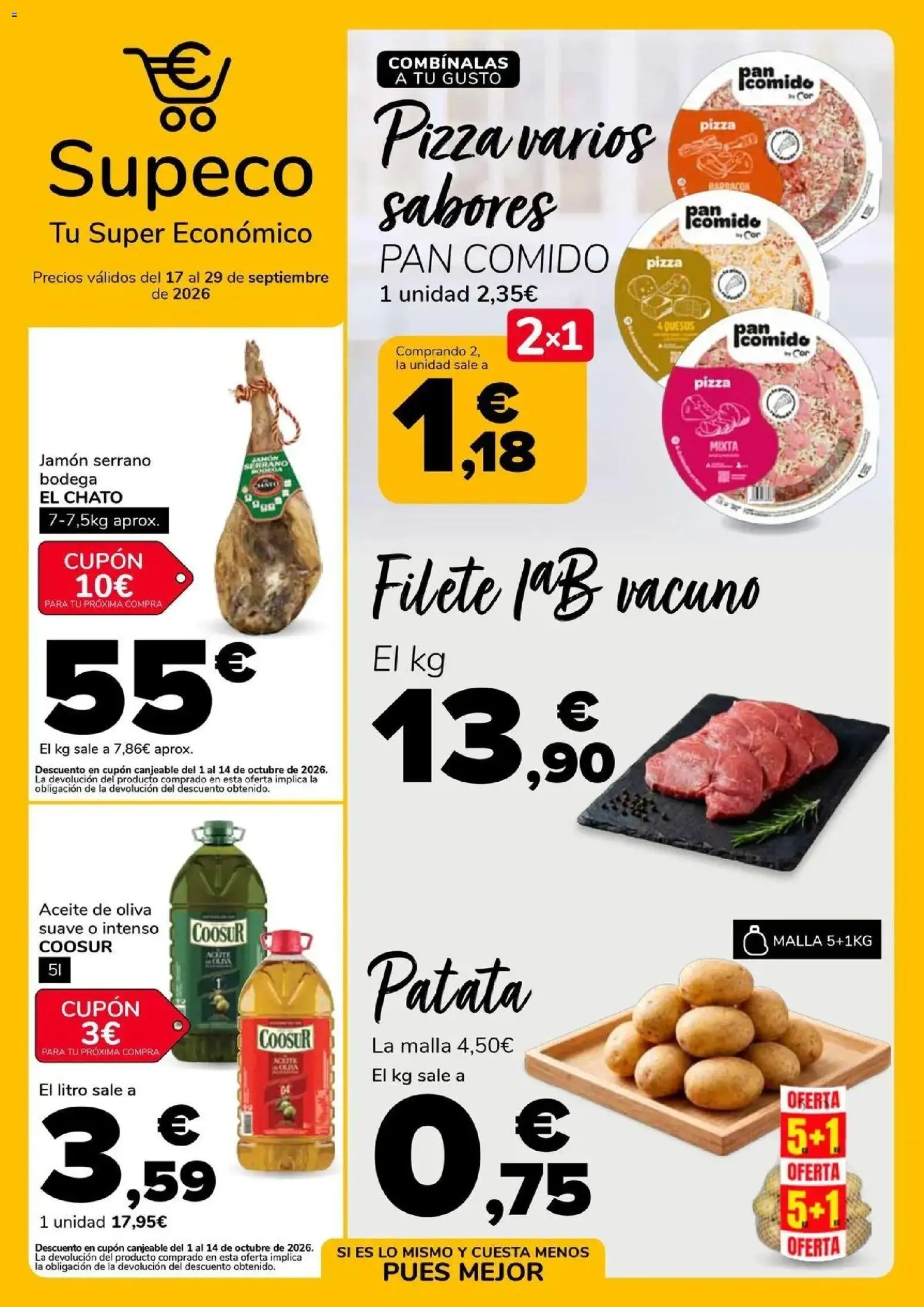 Vista previa del folleto de la tienda Supeco válido desde el 17/09/2026 