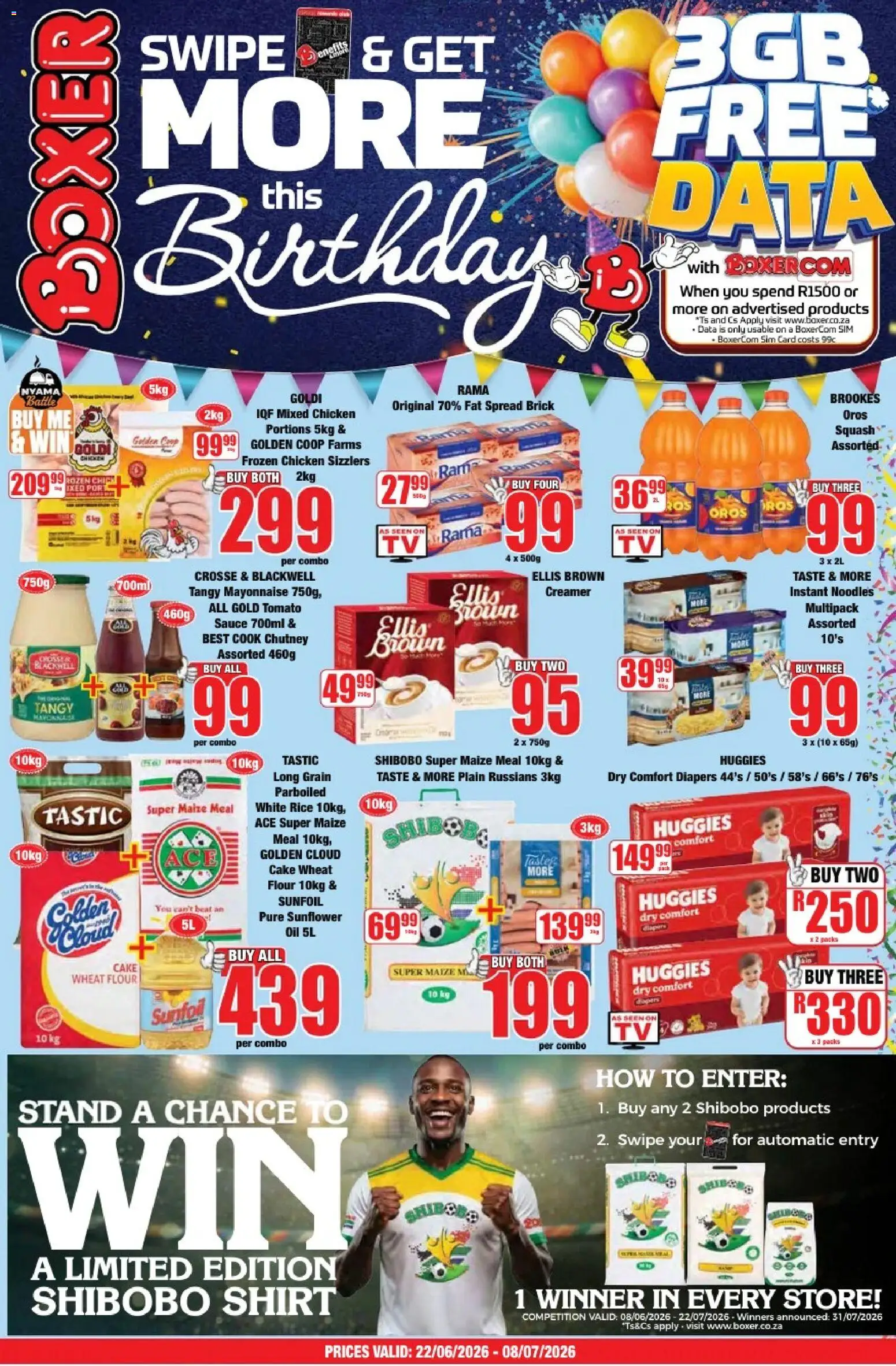 Preview of Boxer flyer valid from 22/06/2026