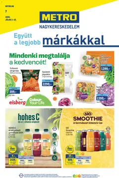 Metro - Metro Márkák katalógus 2026/07 megtekintése, amely érvényes 2026.07.01.-től