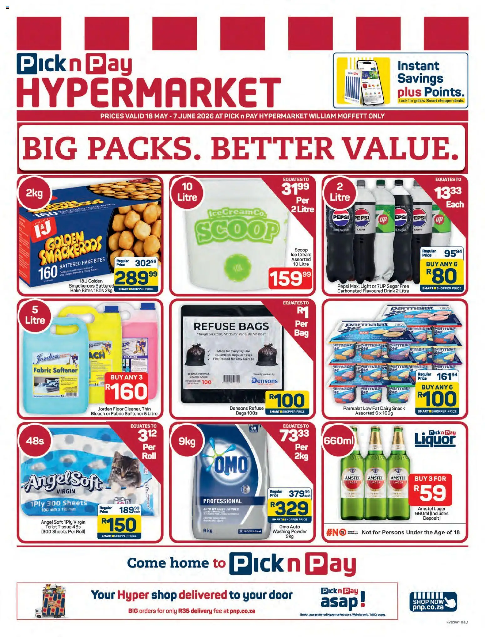 Preview of Pick n Pay flyer valid from 18/05/2026
