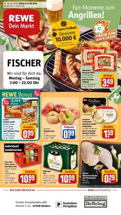 Vorschau von dem Prospekt des Geschäftes Rewe, gültig ab dem 21.06.2026