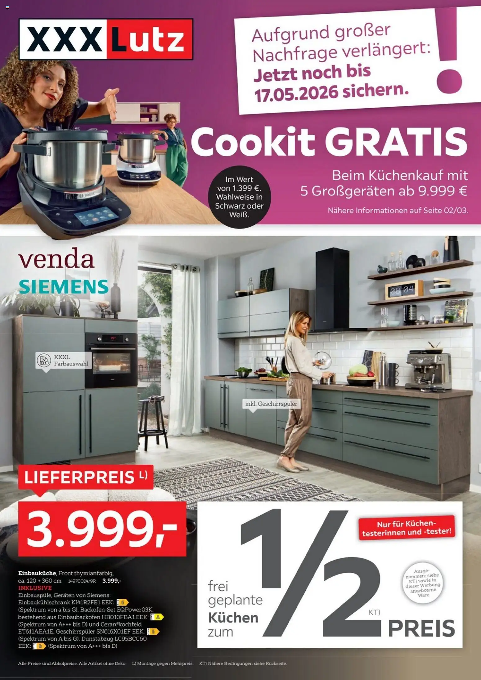 Vorschau von dem Prospekt des Geschäftes XXXLutz, gültig ab dem 30.04.2026